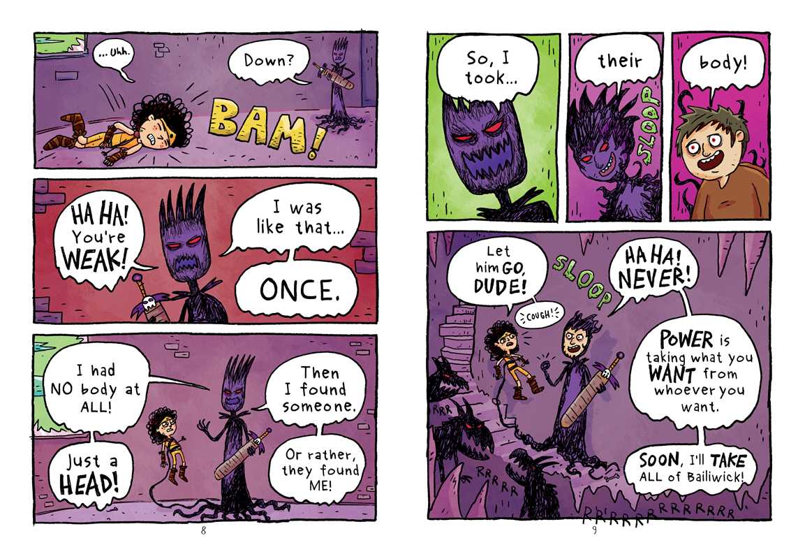 Simon & Schuster - Wholesale Graphic Novel - Barb and the Battle for Bailiwick by Dan Abdo3