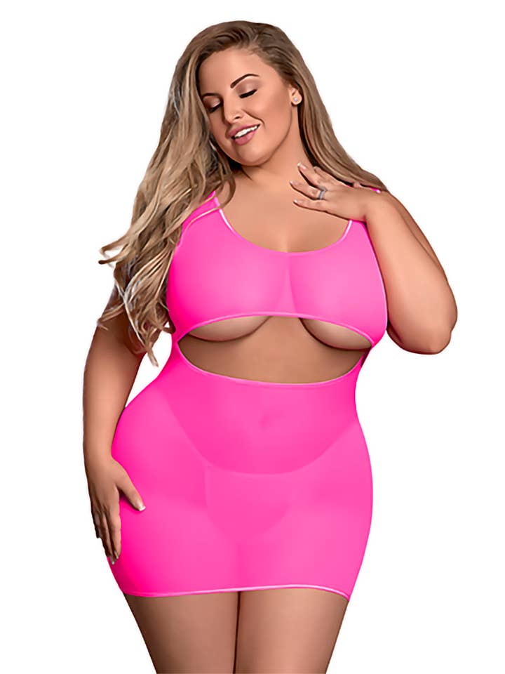 Exposed - Vendita all'ingrosso Completino intimo - Donna - Abito underboob e perizoma senza cavallo21