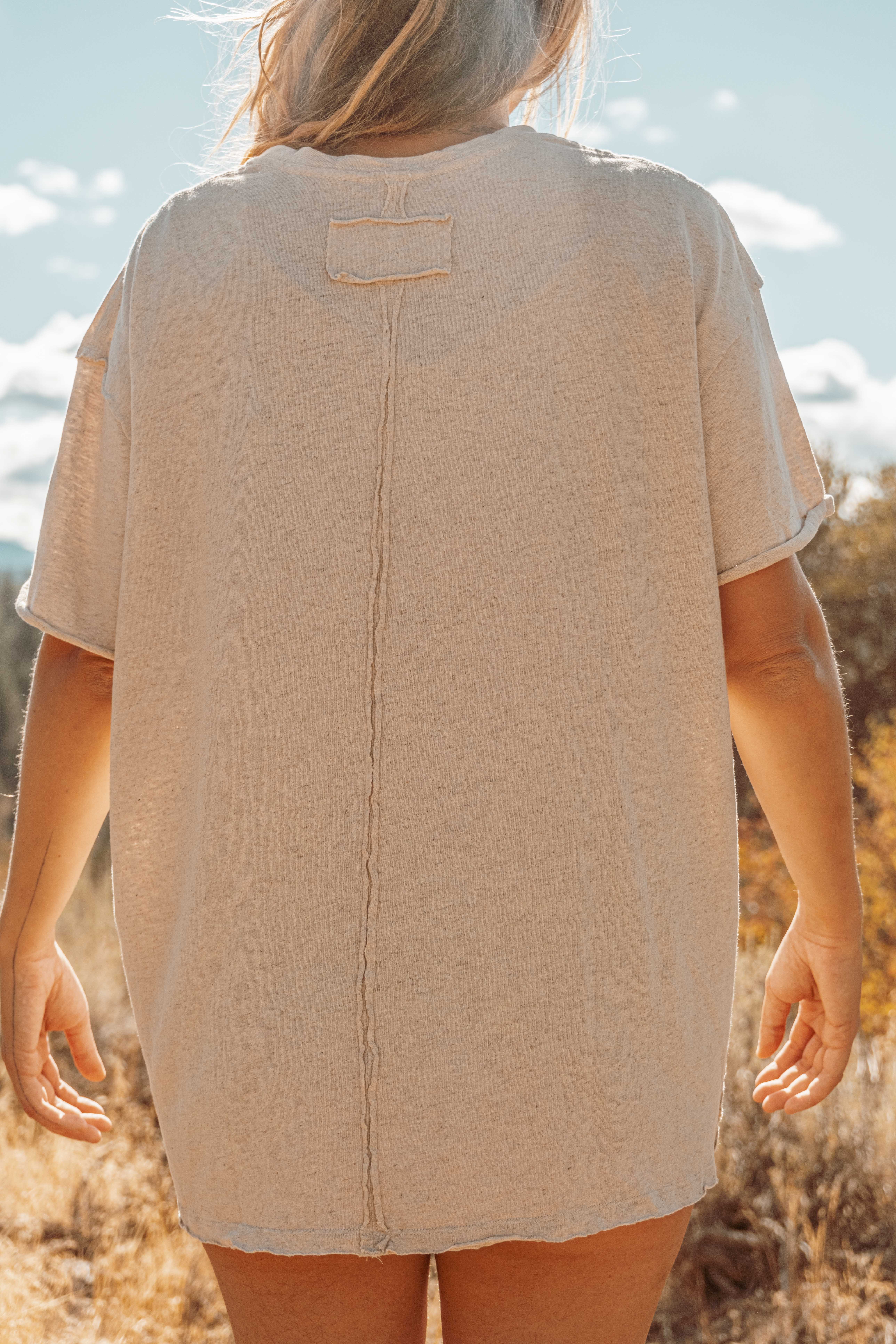 Ungebleichter Hanf Hanf-T-Shirt aus Bio-Baumwolle, unbedruckt, Öko-Unisex-T-Shirt oder unbedruckt für den Großhandel auf Faire2