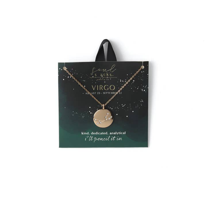 DM Merchandising - Wholesale Pendant/Charm Necklace - Soul Stacks Star Sign Pendant Assortment