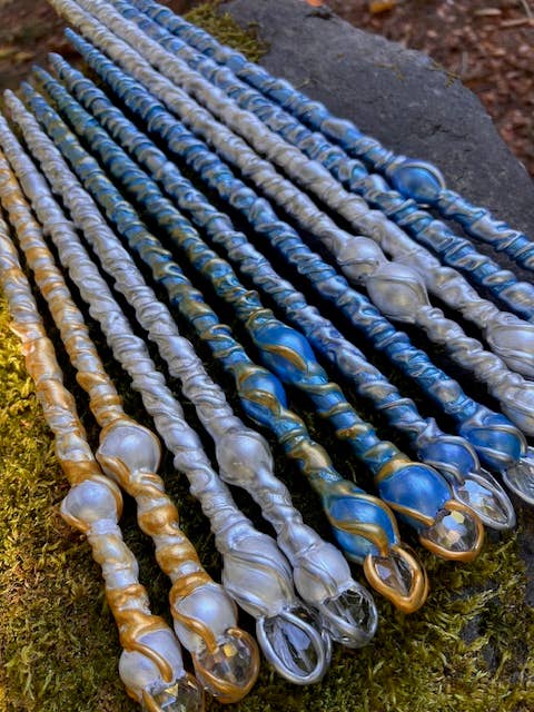 The Woodland Wandolier - Wholesale Toy Wand - Kids - Handcrafted Fairy Godmother Wands6