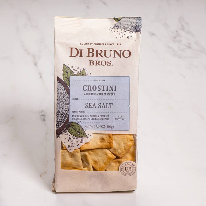 Di Bruno Bros. - Wholesale Crackers - Sea Salt Crostini (Case of 12)