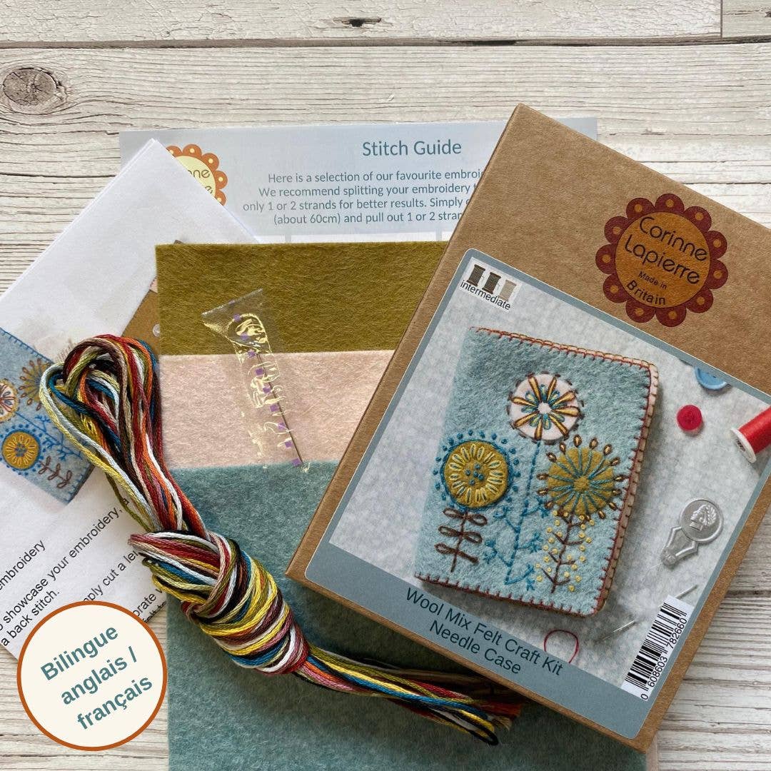 Corinne Lapierre Limited - Vendita all'ingrosso Kit da cucito creativo - Mini kit artigianale in feltro con custodia per aghi5