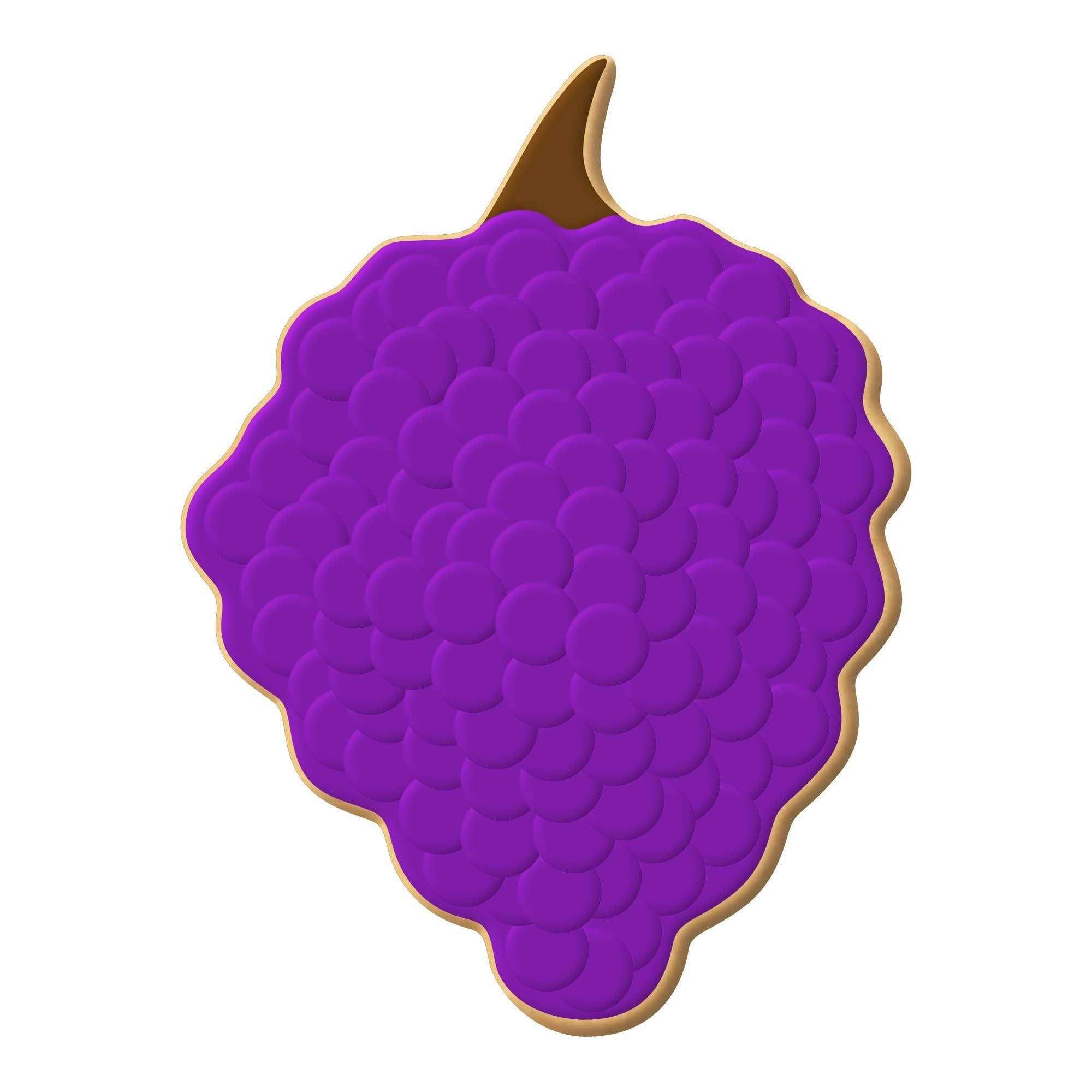 CookieCutter.com - Wholesale Cookie Cutter - Grapes Cookie Cutter 4 in B12381