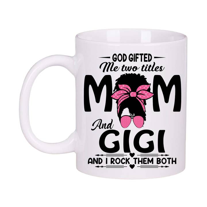 Conjunto de Caneca de Café Chá de Apreciação para o Dia da Mãe Aniversário da Mãe Gigi por atacado de Inspire Me Positive