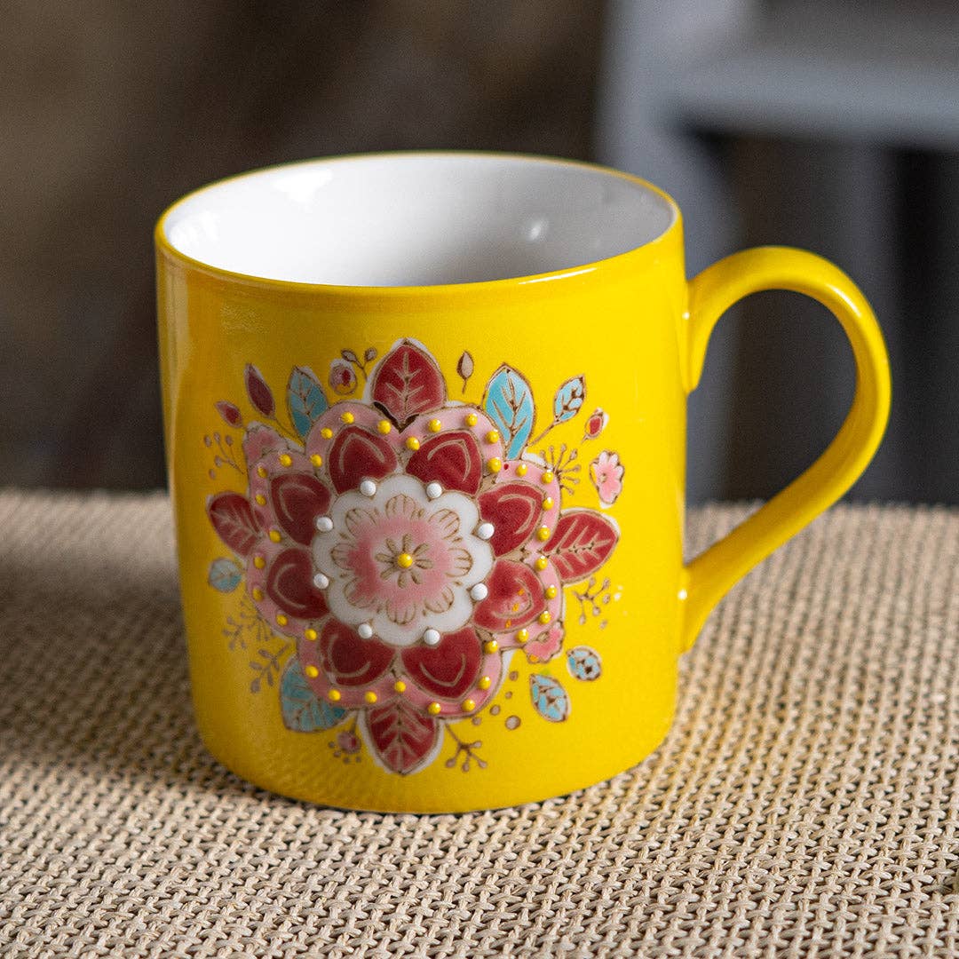 Urban Tokyo - Wholesale Coffee Mug - Mandala Manipura Seven Chakra 11oz Mug (4/32)5