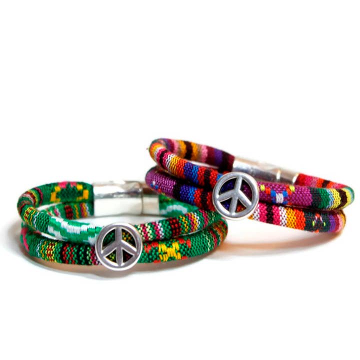 7F Peace Cotton Bracelet for wholesale by Sea Ranch Jewelry