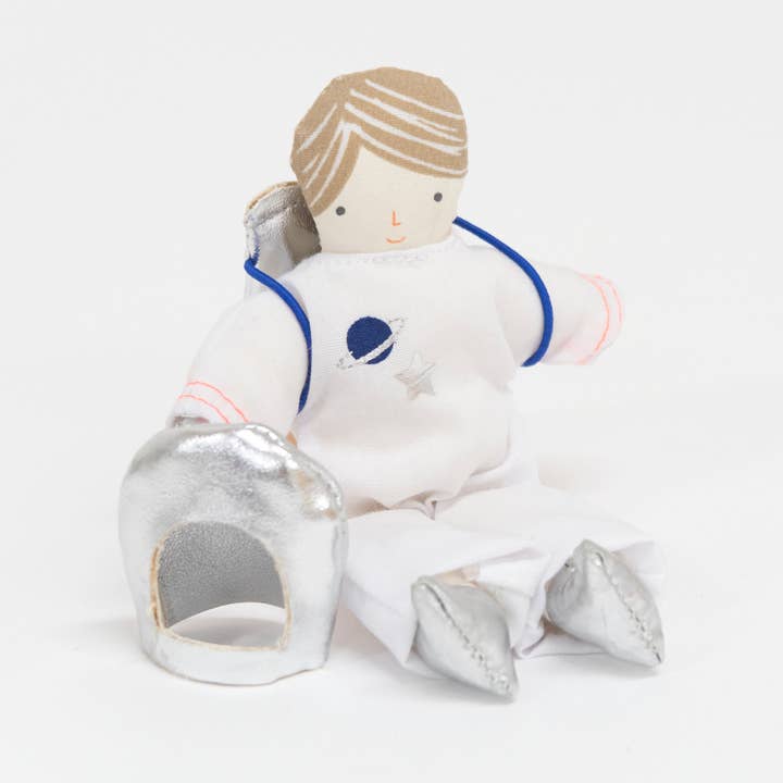 Meri Meri - Wholesale Doll - Kids - Astronaut Mini Suitcase Doll