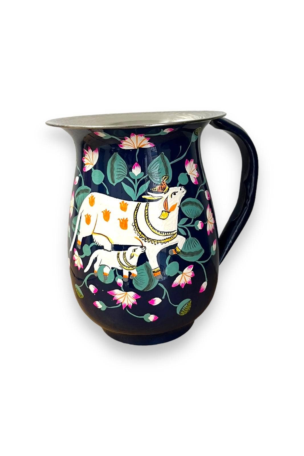 Curiosity Lab - Wholesale Jug - Painted Stainless Steel Jug Srinagar26