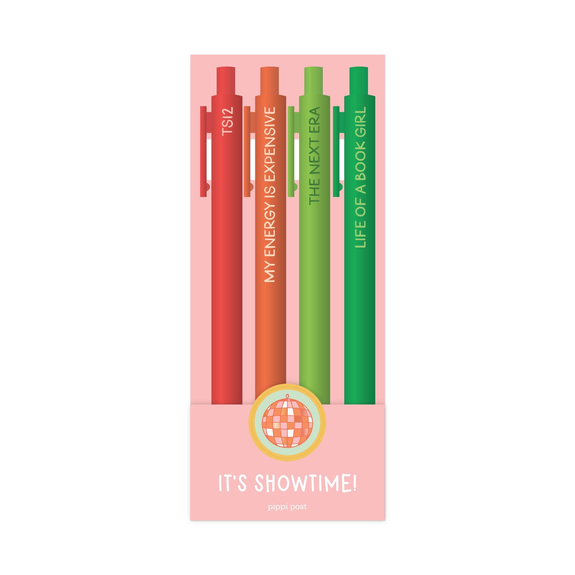 Pippi Post - Wholesale Pen - It's Showtime! Pen Set0