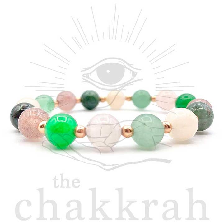 Il Braccialetto di Guarigione del Chakra del Cuore per la vendita all'ingrosso da parte di The Chakkrah