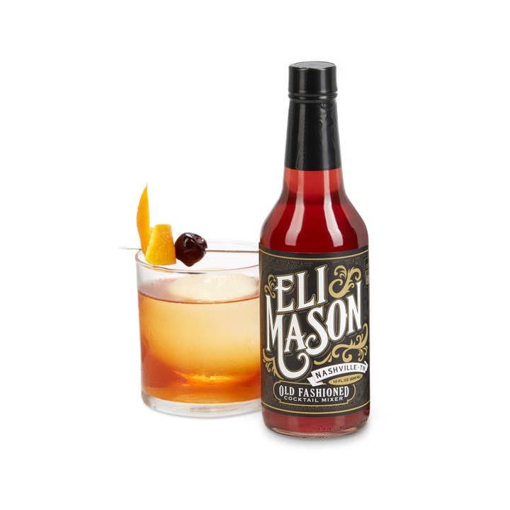 Eli Mason - Wholesale Cocktail Mix/Syrup - Old Fashioned Cocktail Mixer (10oz Bottle)