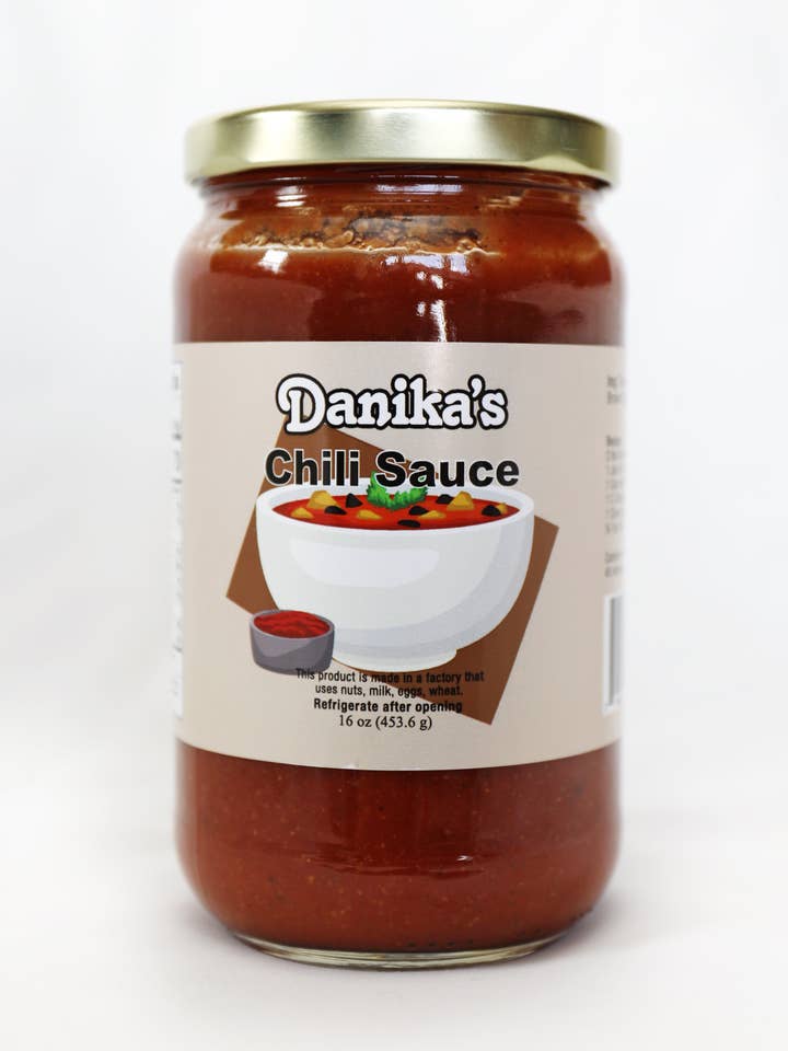 Danika's Classic Chili Sauce for wholesale by Danika's