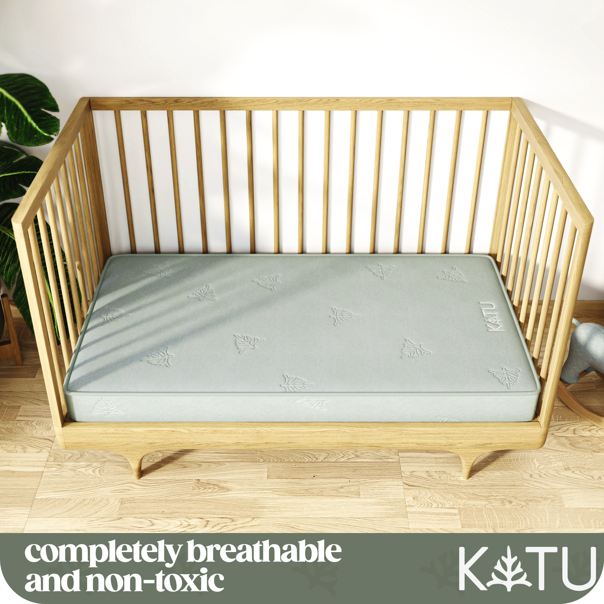 KATU - Wholesale Cot/Crib Sheets - Organic 2-Stage Crib Mattress (Pre-Order)1