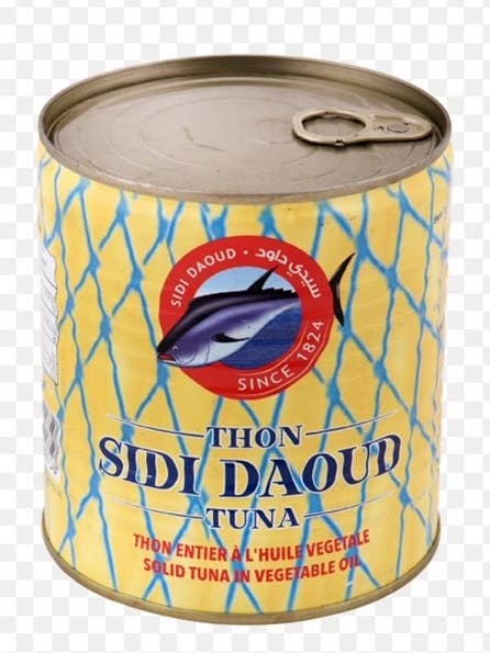 Tonno Intero Olio Vegetale * 12 Lattine 750g SIDI DAOUD per la vendita all'ingrosso da parte di YULY FOOD SAS
