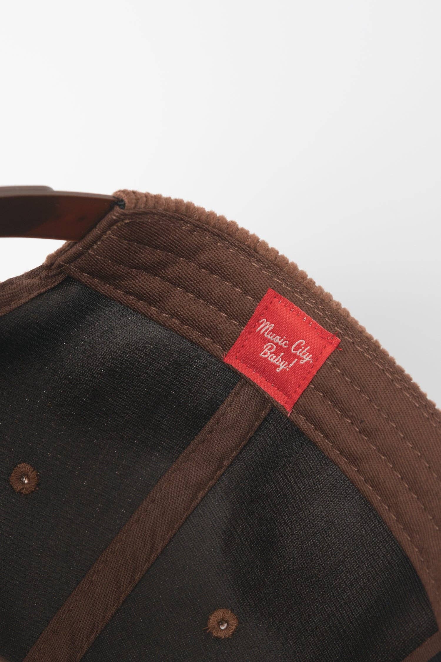 Good Merchant Co - Wholesale Trucker Hat - Unisex - Nashville Corduroy Snapback Hat Brown3