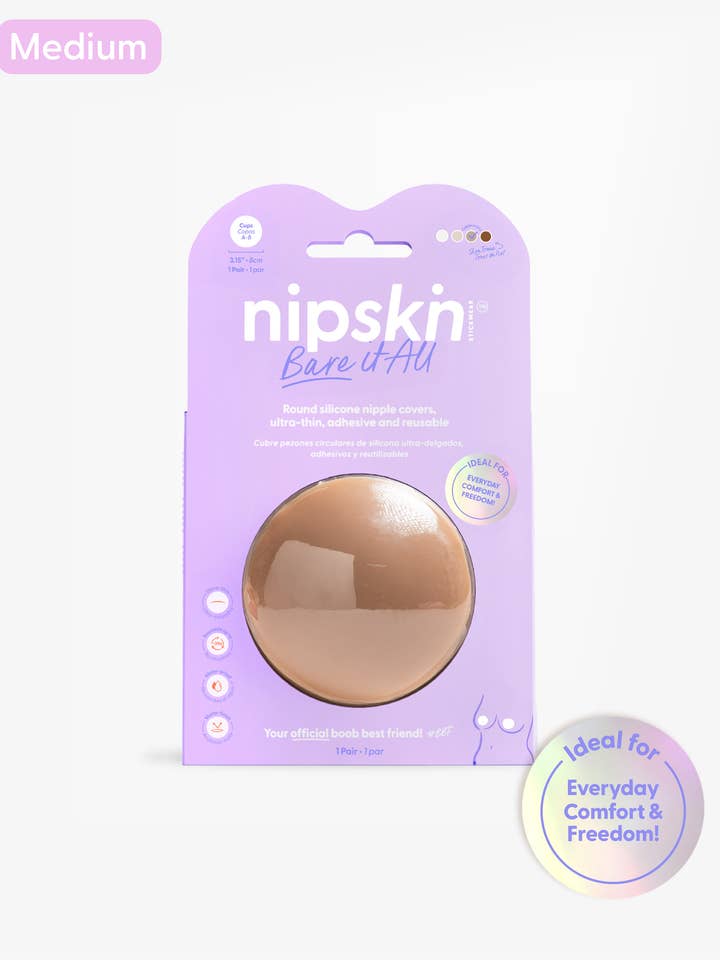 Nipskin Stickwear – Großhandel Brustwarzenabdeckung – Damen – Wiederverwendbare Silikon-Nippelabdeckungen - Nipskin