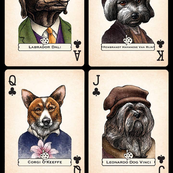 ChetArt - Wholesale Playing Cards - Dogs: A Fetching Deck Playing Cards4