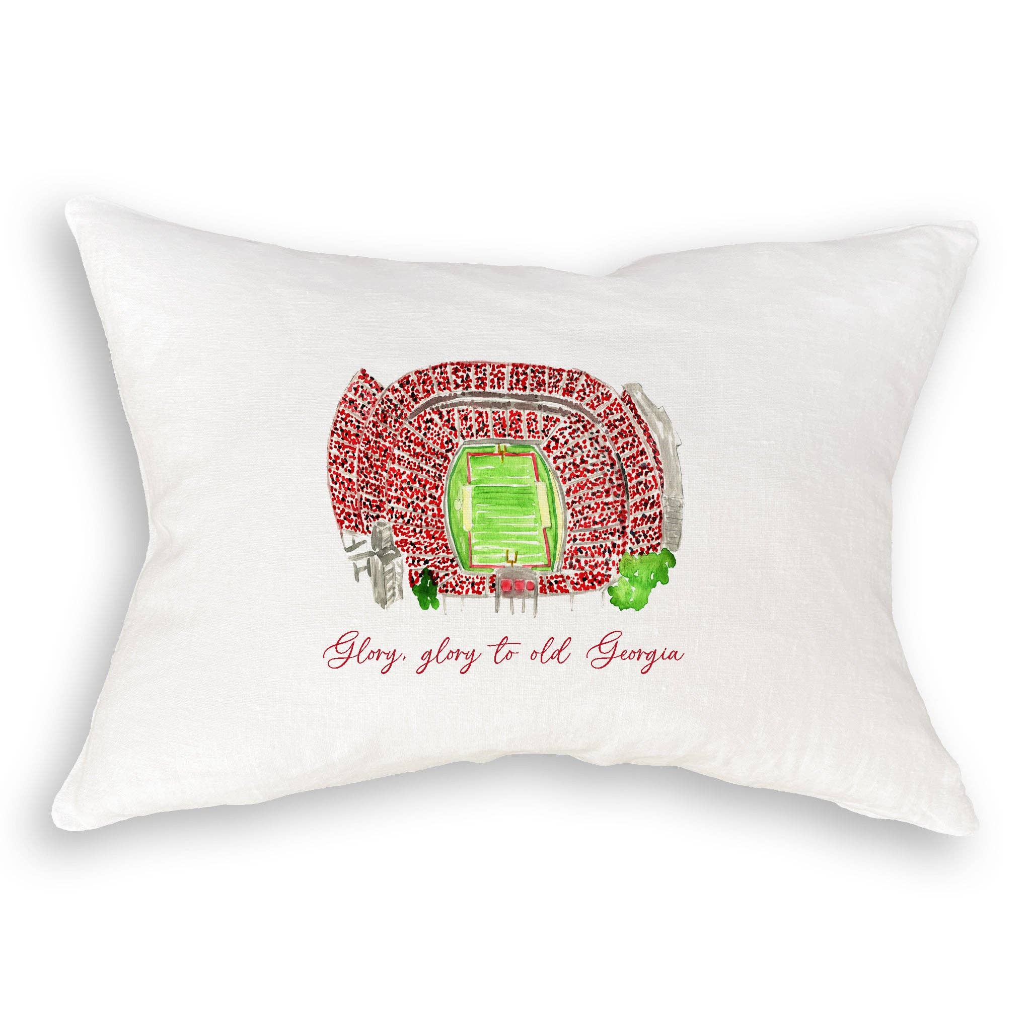 French Graffiti - Wholesale Tea Towel - Athens, Georgia Stadium with Quote9