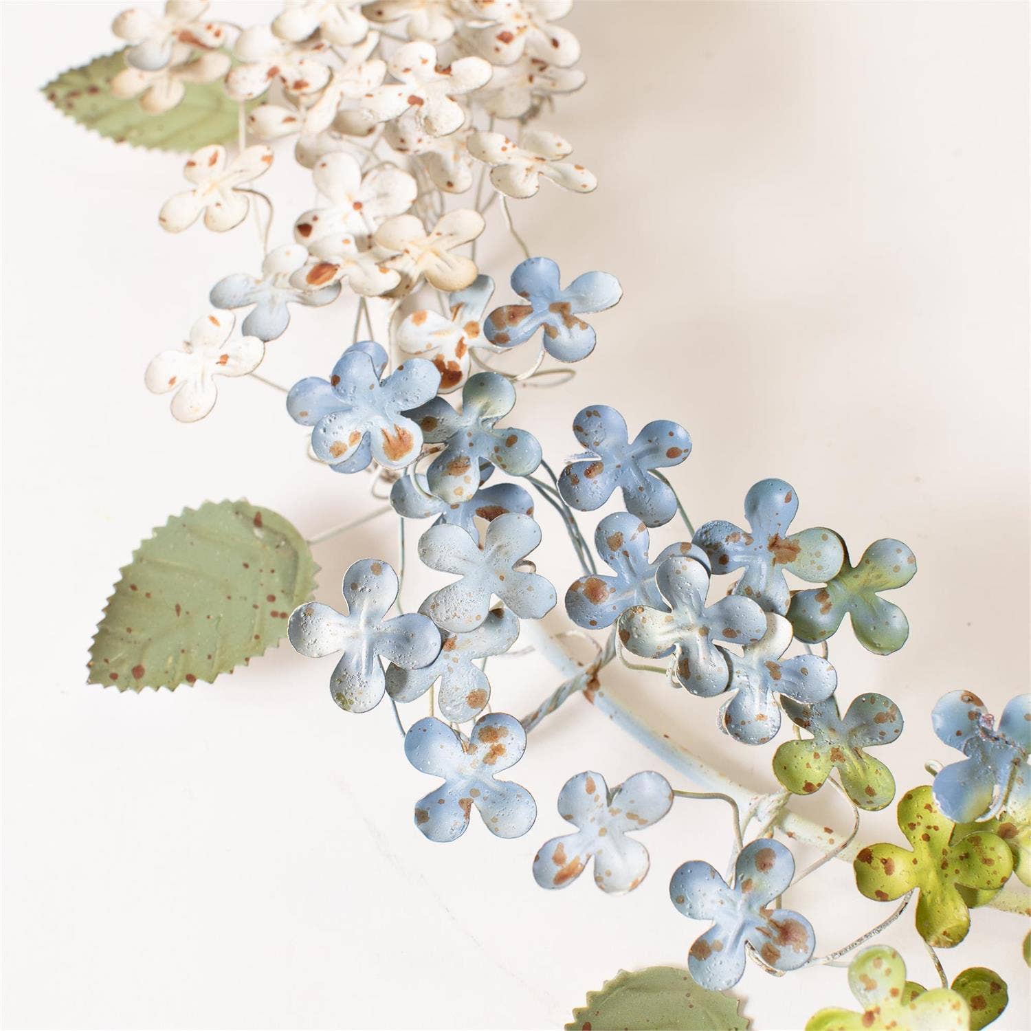 Audrey's Home & Gift – Engroshandel Krans – Krans - Delikate Metal Hortensiaer (PC)2