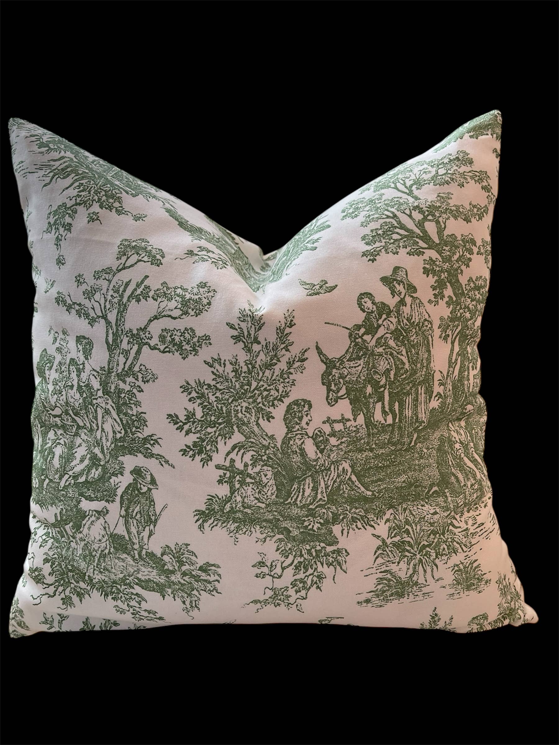 Dahlia & Grace pillows - Vente Coussin décoratif - Coussin décoratif Constance Toile avec insert en plumes1