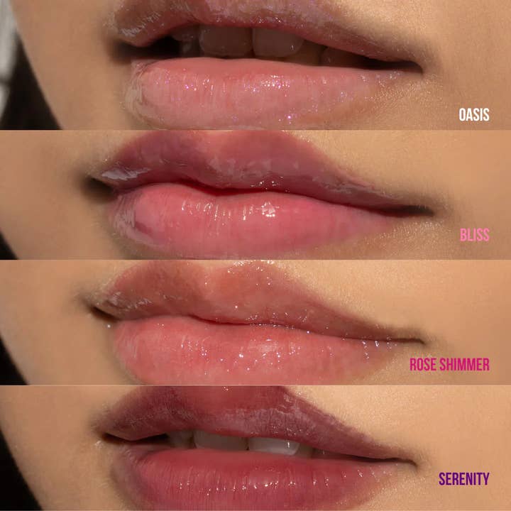 Rude Cosmetics - Wholesale Lip Gloss - Tinted & Plumping Lip Oil Massage Duo Set3