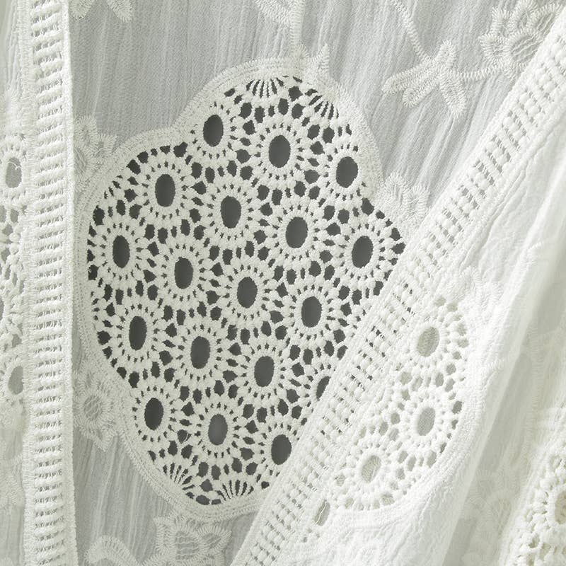 Hope & Sunshine – Engroshandel Cardigan - Dame – Batwing ærmer cover-up blonde bolero13