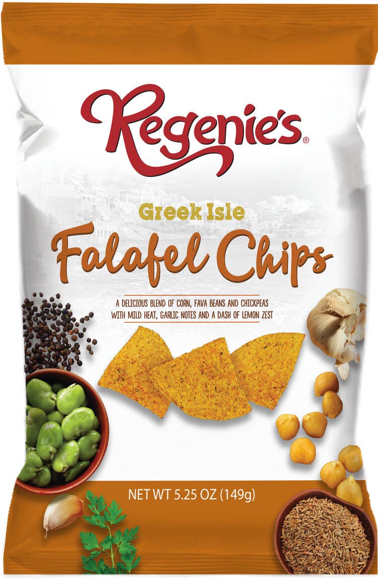 Regenie's All Natural Snacks - Wholesale Chips - Greek Isle Falafel Chips