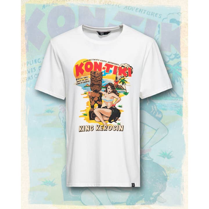 Kon-Tiki T-shirt and other Purchase wholesale t shirts with no tags. Free returns & net 60 terms on Faire trending on Faire.