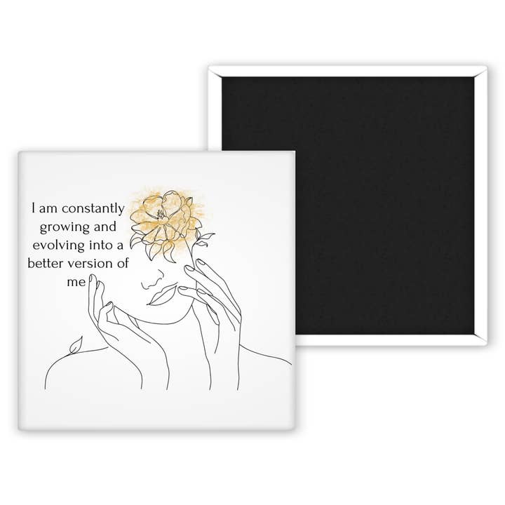 Constantly Growing.... 2x2 Magnet for wholesale by Chic Magnet Co.