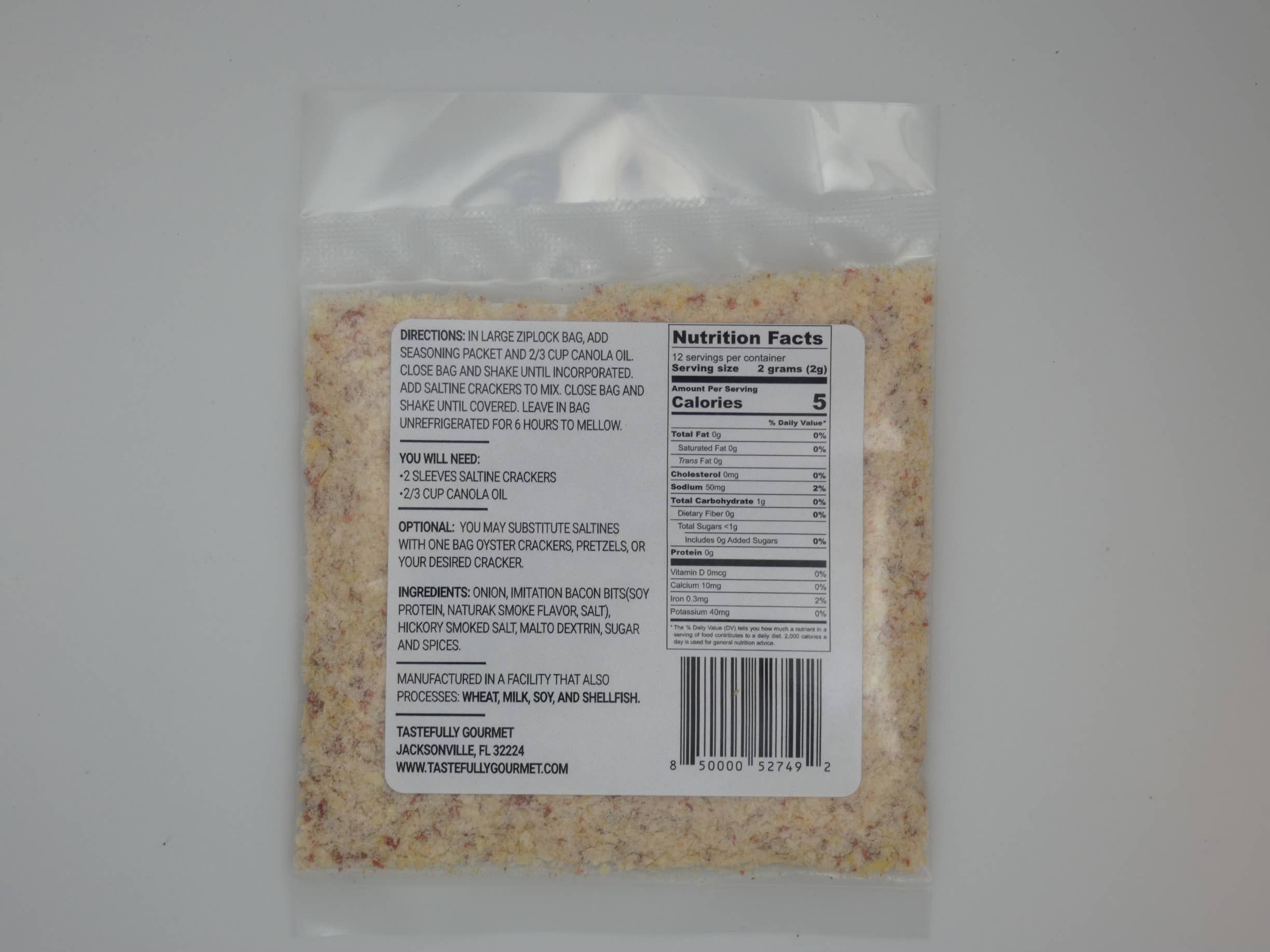 Tastefully Gourmet - Wholesale Dried Spice Mix - Hickory Bacon Cracker Seasoning Mix1