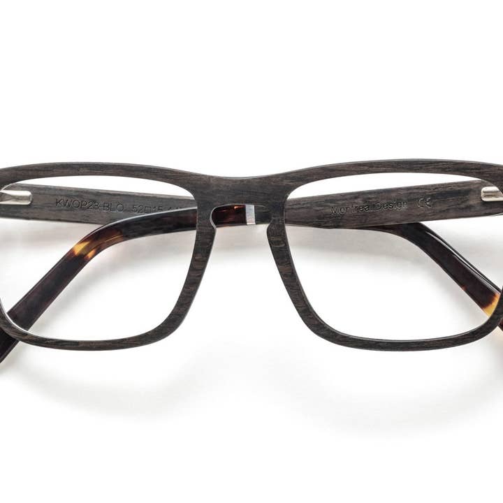 Bold Black Blue Light Blocking Glasses for wholesale by Kraywoods Eyewear