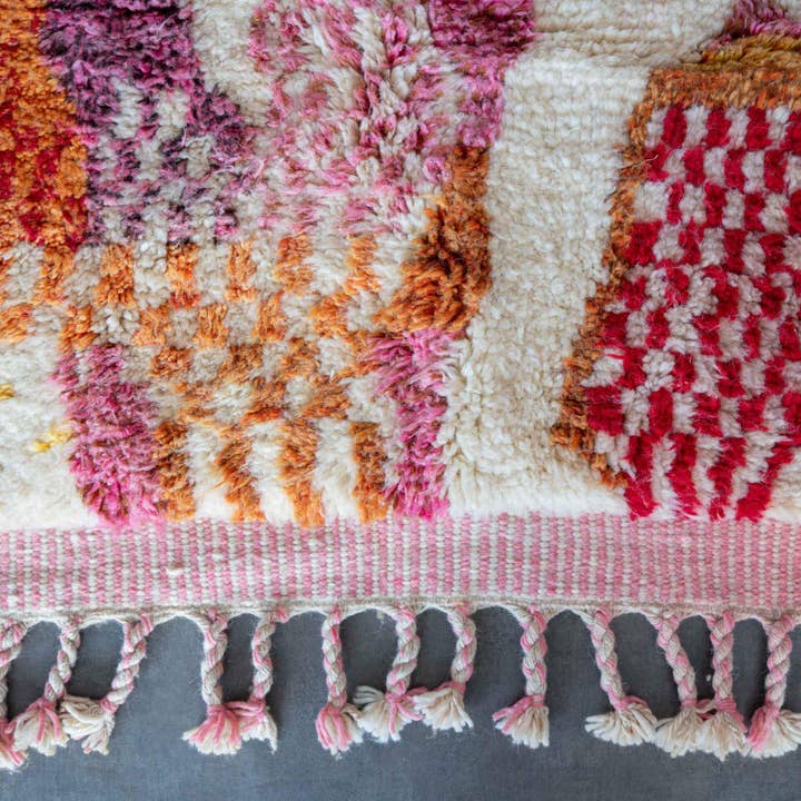 Moroccan Woven Treasures – wholesale Matta – Färgglad marockansk matta, handvävd matta, shag matta, berbermatta