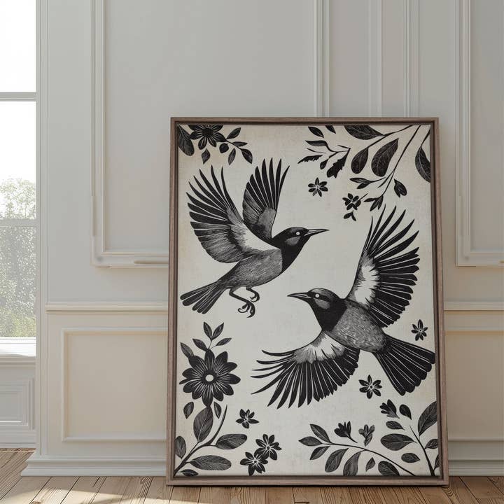 Oleka Canvas - Wholesale Art Print - DARK WINGS, canvas wall art print7