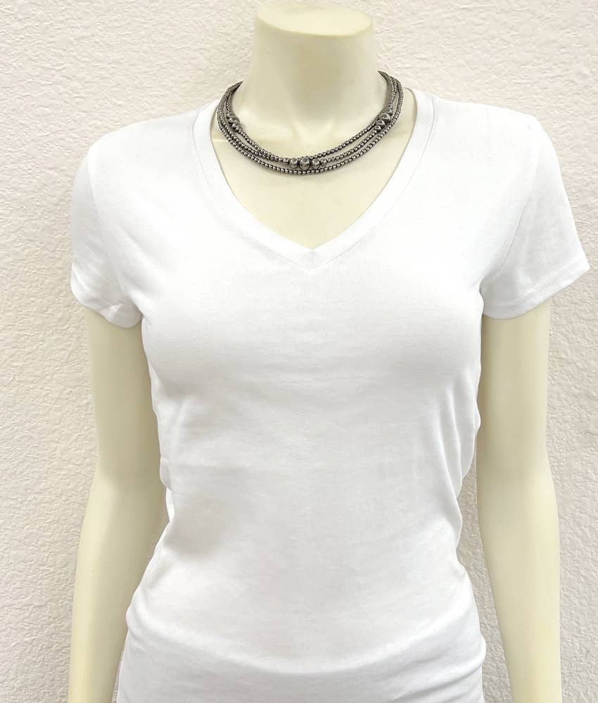 ISAC Trading Inc – Engroshandel Perlehalskæde – 738233, Håndlavet 17" Polsk Navajo Perlehalskæde2