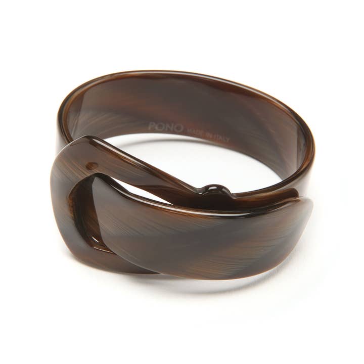 Armband met gesp Coffee voor wholesale door PONO by Joan Goodman