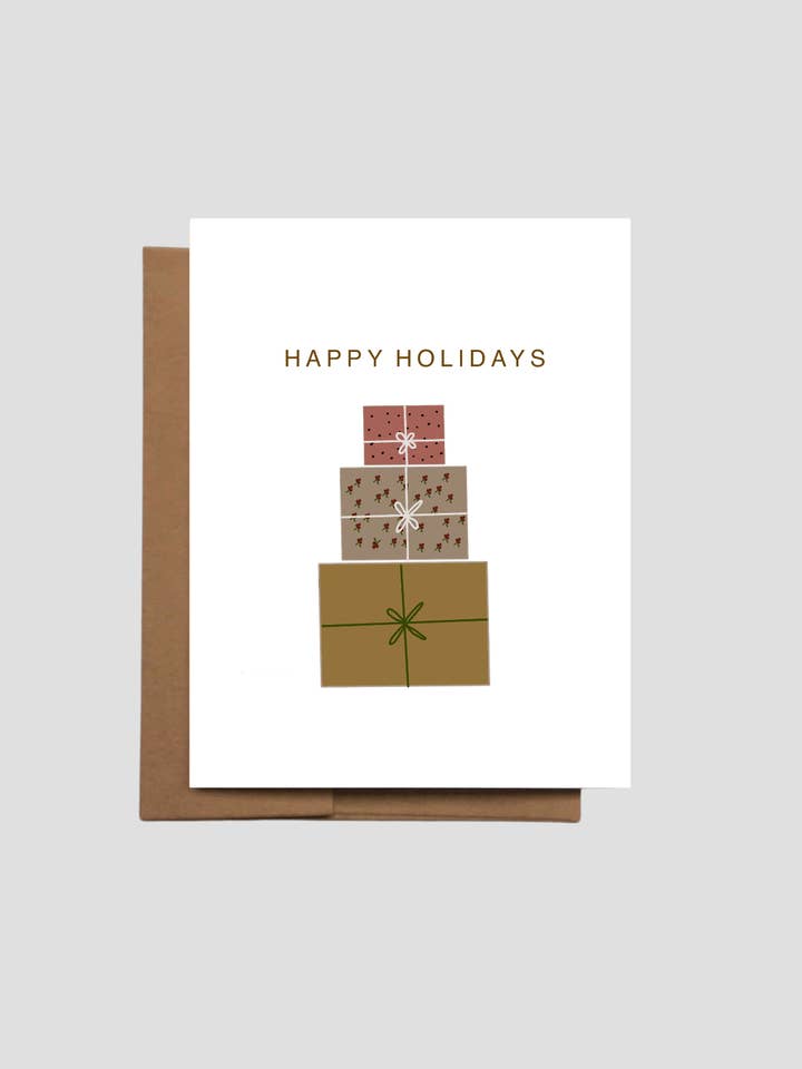 Carte de vœux Joyeuses fêtes pour la vente par Nirie