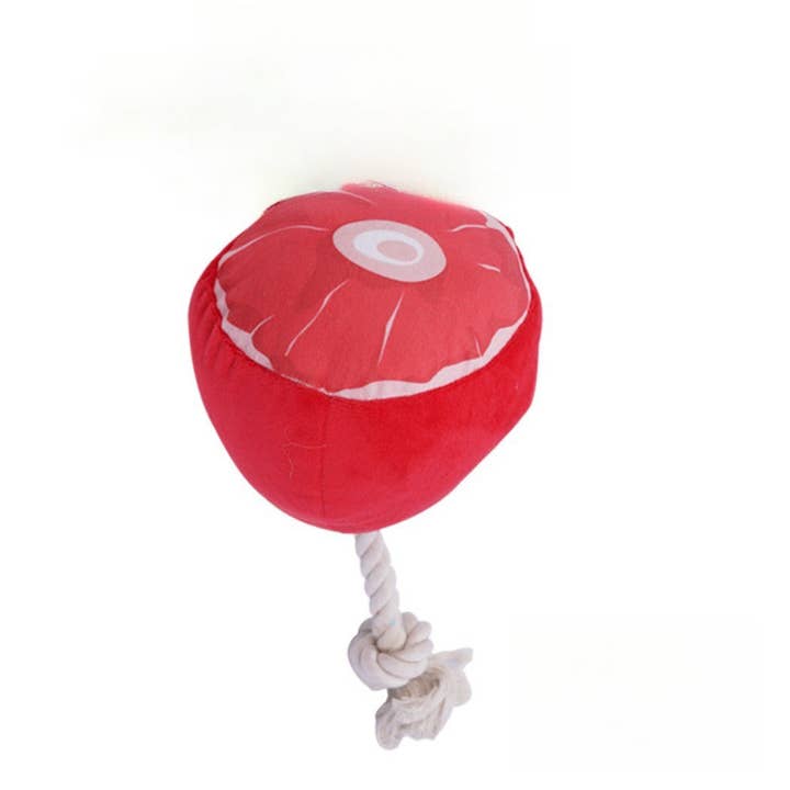 Cheerhunting – wholesale Pet plush toy – Dog – Petkin - Plush Food Dog Toys – Funny & Squeaky Snack Shapes2