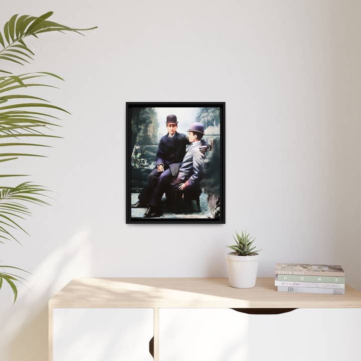 Walt & Pete - Wholesale Art Print - paire 027 | Framed Vintage Photo - Matte Canvas16