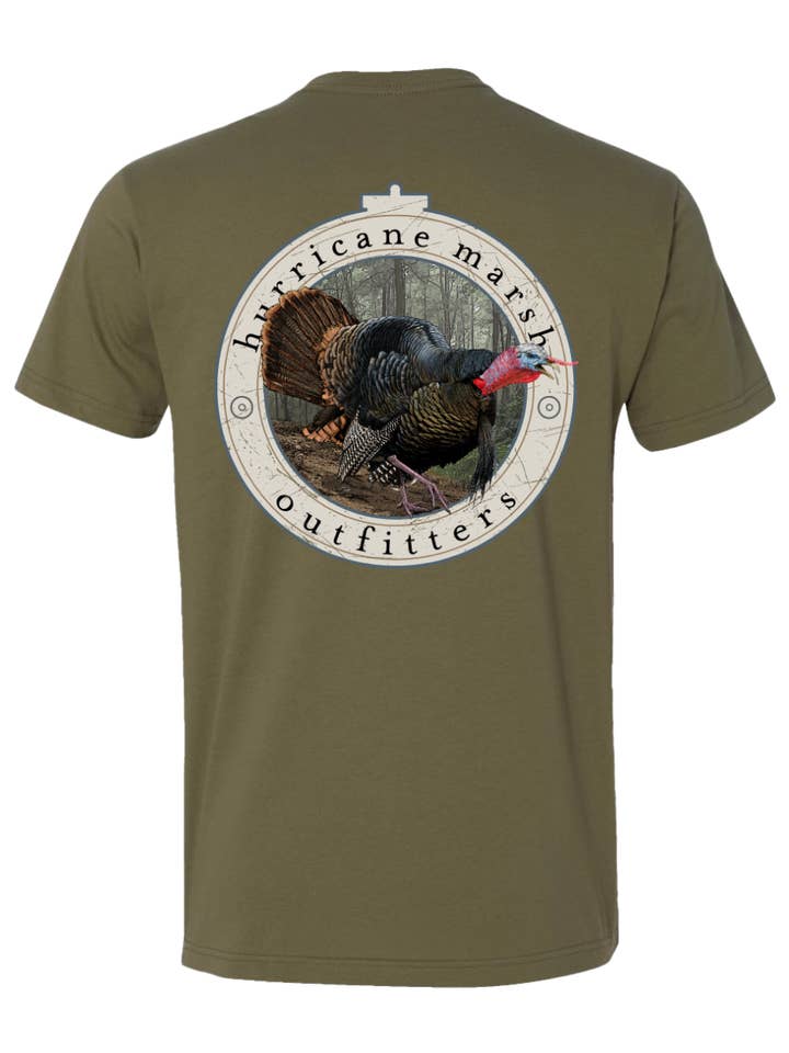 Hurricane Marsh Outfitters - Venta al por mayor Camiseta serigrafiada - Hombre - Camiseta de Manga Corta The Boss0