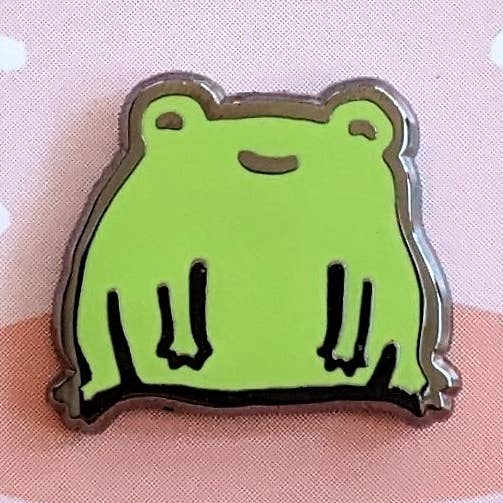 Glad lille frø emalje pin for engroshandel hos misomomo
