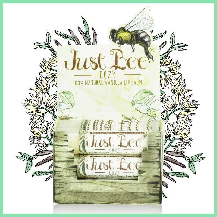 Just Bee - Wholesale Lip Balm - Just Bee Cozy Lip Balm - Vanilla