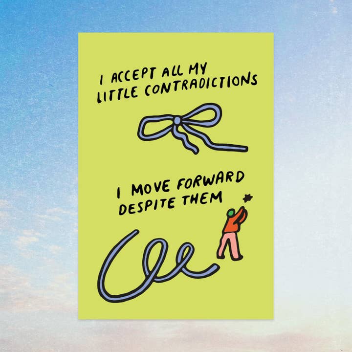 Little Contradictions Art Print for wholesale by Pencil and Post