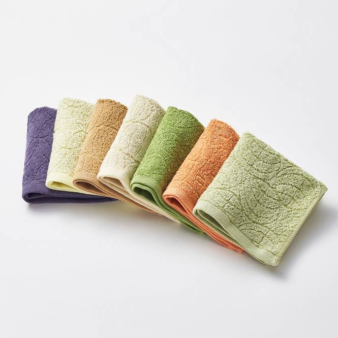FUKUROYA TOWEL – wholesale Hand towel – SHIZUKU Vegetable Dyed Towel Handkerchief – Made in Japan9