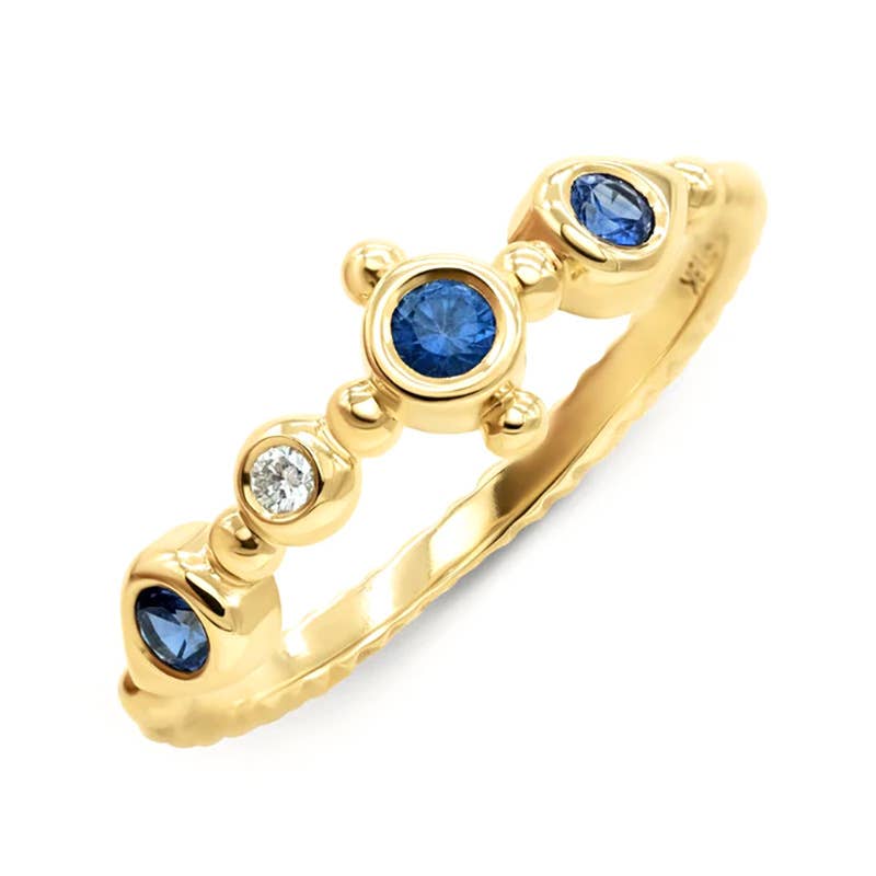 Gioiellin - S925 Silver Jewelry – wholesale Multi-stone ring – 925 Sterling Silver Imitation Opal Square Zircon Ring8