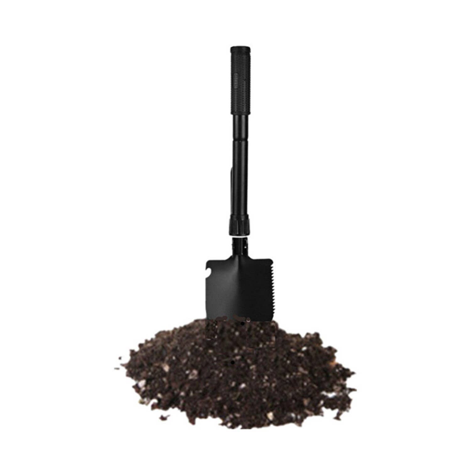 Tsyware - Wholesale Garden Tool - Mini Foldable Military Folding Shovel 7-in-1 Multi-Function6