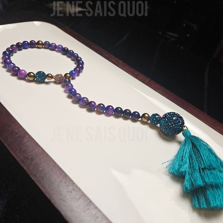 Je Ne Sais Quoi - Wholesale Prayer Beads Bracelet - Eternal Whispers Starry Jasper1