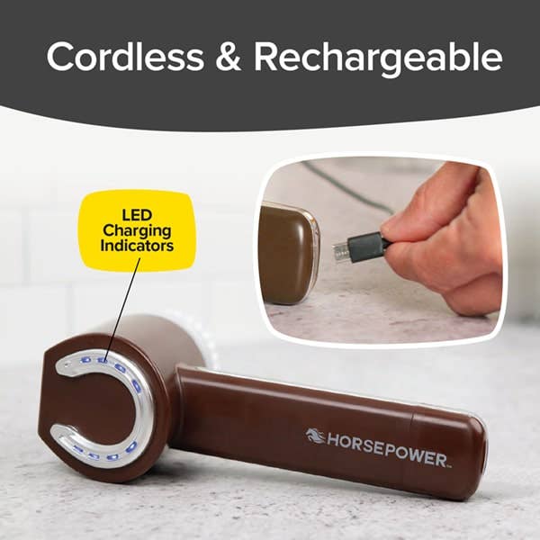 BulbHead - Wholesale Cleaning Brush - Horsepower Scrubber | 5 Brush Heads | 350 RPM | Cordless3