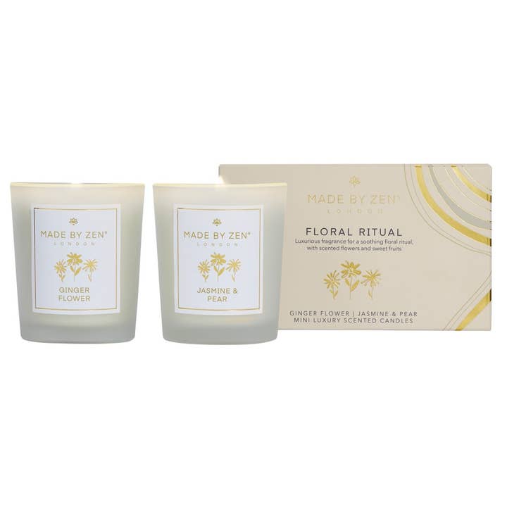 Signature Candle Presentset - Blommig Ritual för wholesale av Made By Zen
