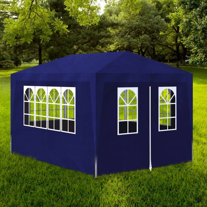 Greenwestons - Wholesale Tent - Green's Party Tent 10'x13' Blue